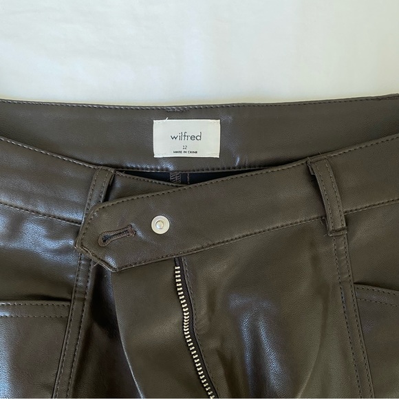 Wilfred Rebel Pant - Rich Mocha Brown size 12 - Picture 3 of 3